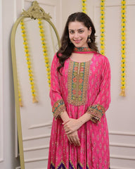 Traditional Handcrafted Anarkali with Intricate Detailing