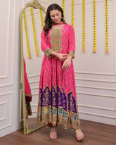 Traditional Handcrafted Anarkali with Intricate Detailing