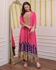Traditional Handcrafted Anarkali with Intricate Detailing