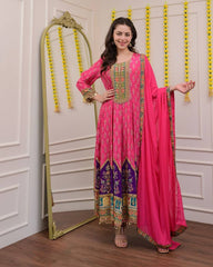 Traditional Handcrafted Anarkali with Intricate Detailing