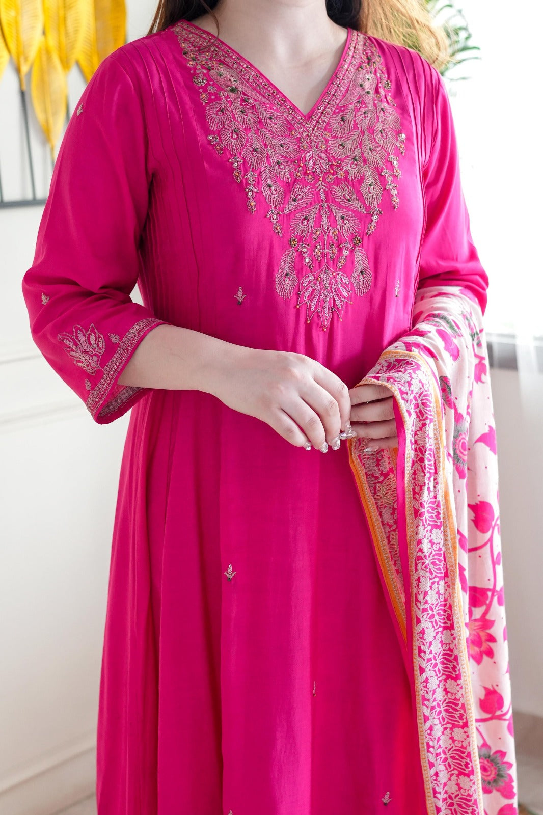 Women Embroidery A-Line Kurta Set