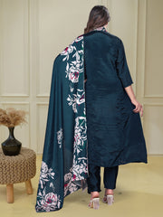 Indian Pakistani Salwar Suit Kurti Set Women Party Wear Top