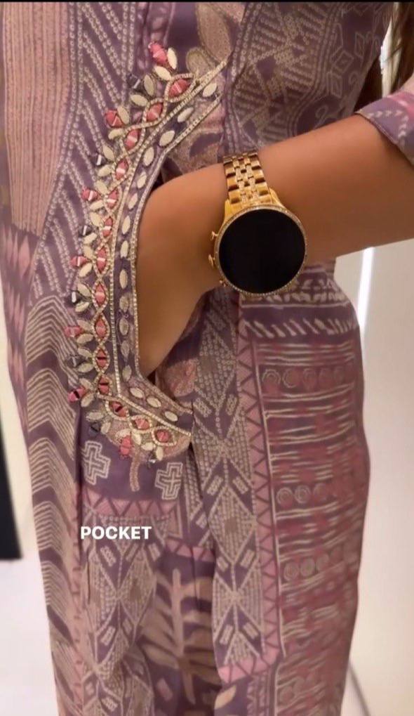 Elegant Pocket Wale Cord Sets