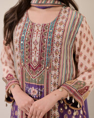 JASOOD FULL ANARKALI KODI  ROUND SET